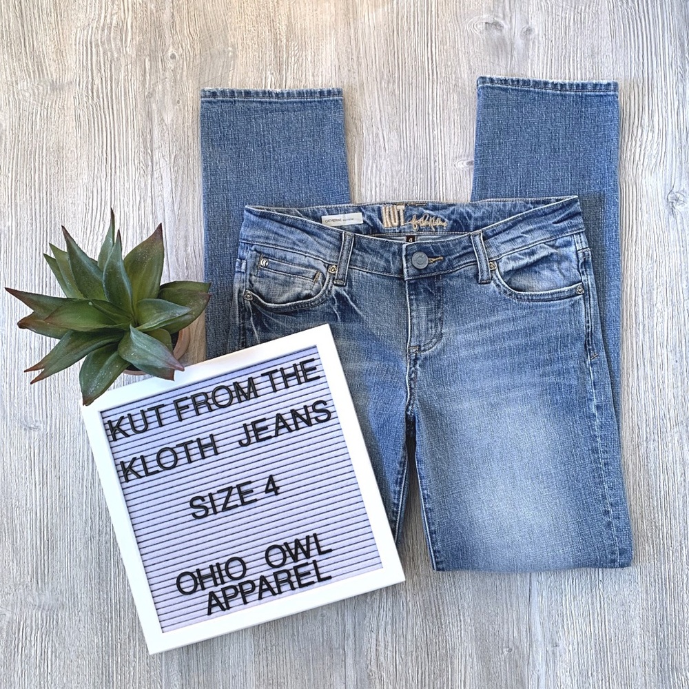 EUC Kut from the Kloth Catherine Boyfriend Jeans